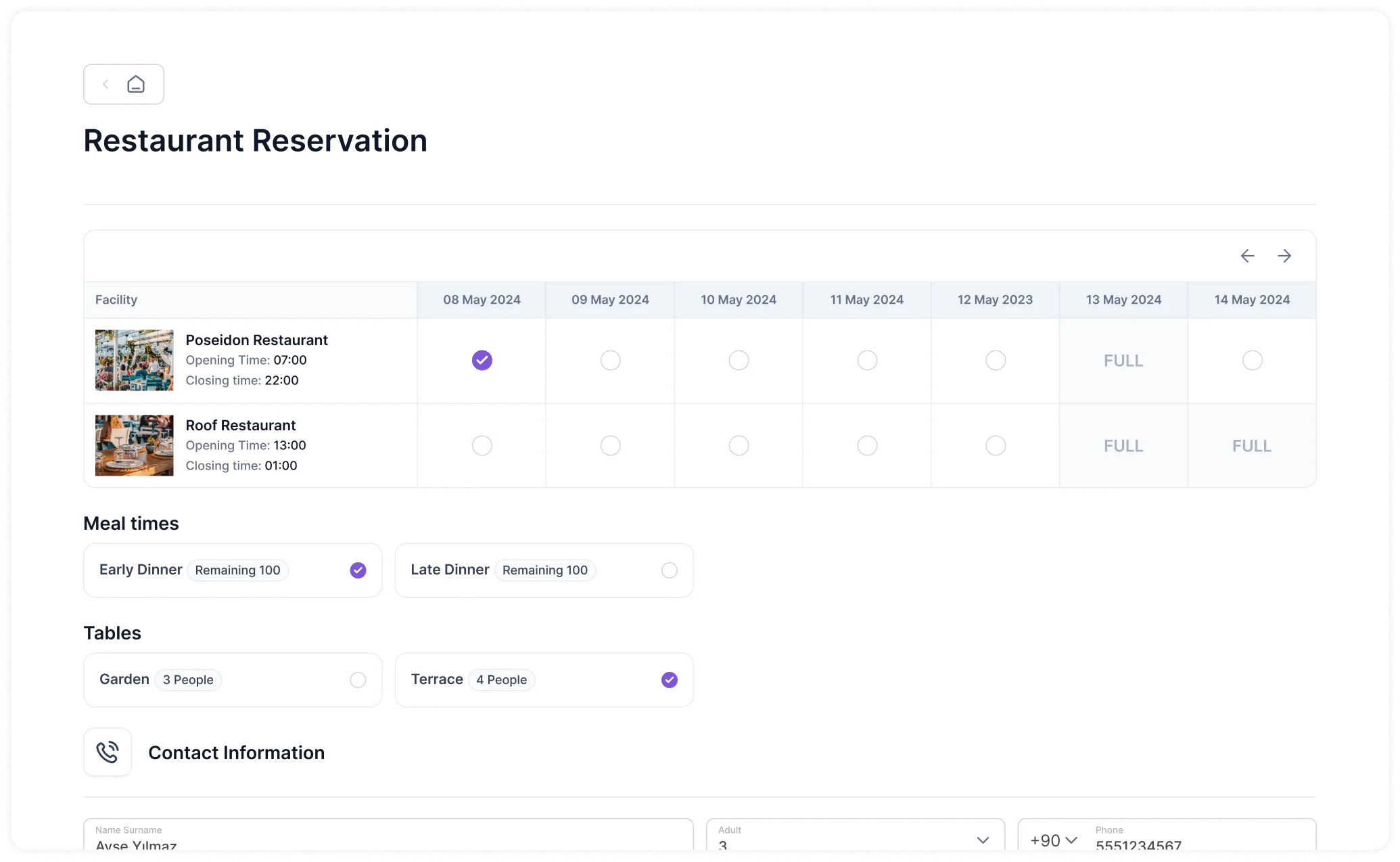 A new approach to the food and beverage experience: Eptera Restaurant Management